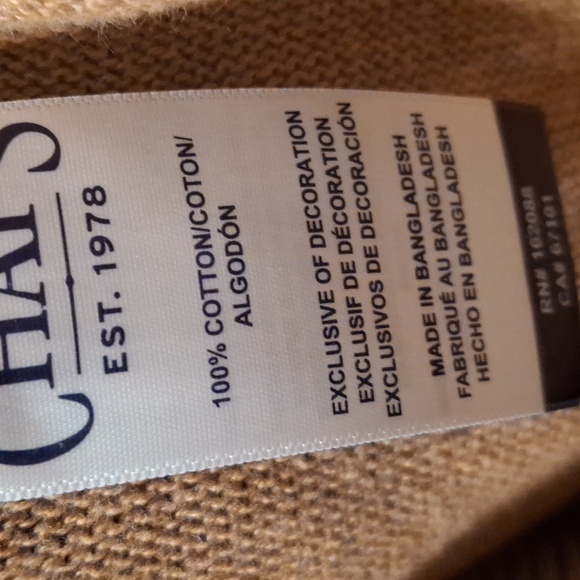 CHAPS crew neck sweater ❤️‍🩹❤️‍🩹❤️‍🩹❤️‍🩹 - Picture 3 of 6